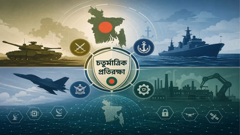 আধুনিক প্রতিরক্ষার পথে বাংলাদেশ, চতুর্মাত্রিক সশস্ত্র বাহিনী গঠনের পরিকল্পনা